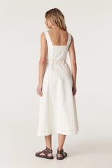 SAMBA DRILL DRESS in White from Cable Melbourne