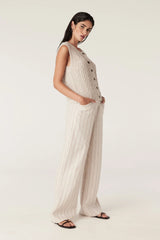 LUMEN CABLE VEST in Natural from Cable Melbourne