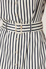 LINA STRIPE DRESS in Navy Stripe from Cable Melbourne