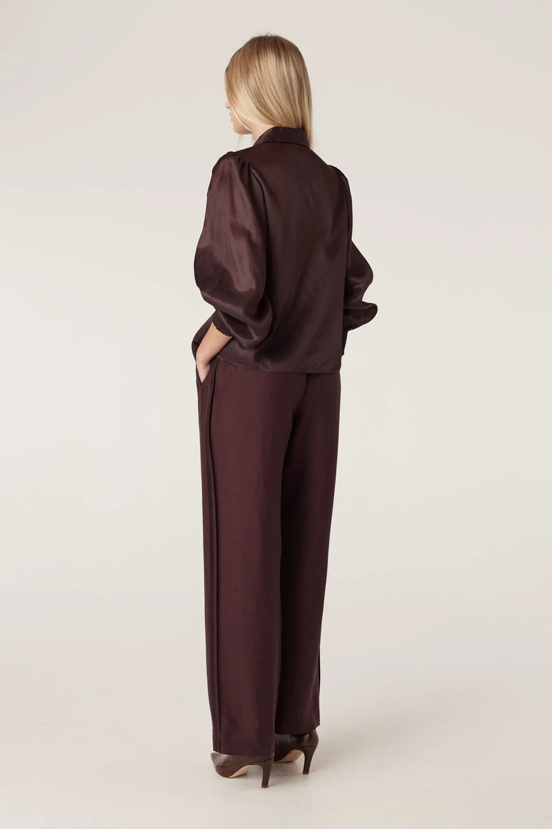 MIRAGE BLOUSE | Raisin