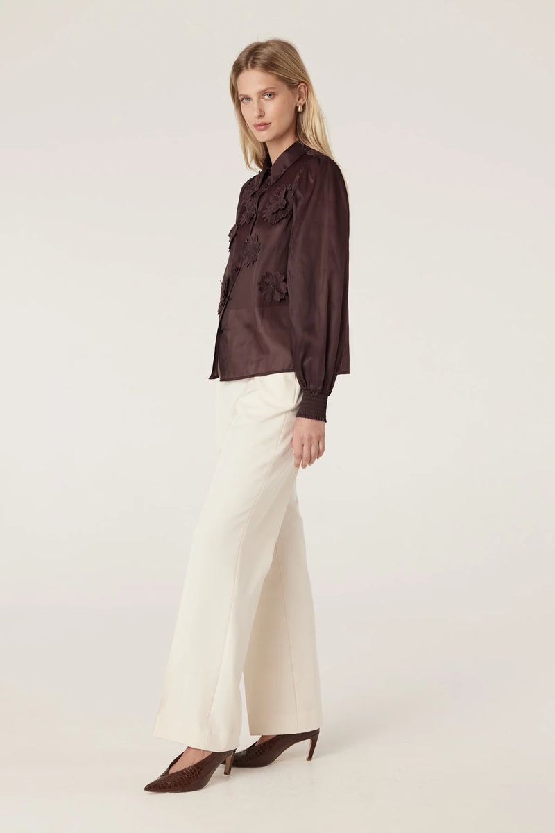 MIRAGE BLOUSE | Raisin