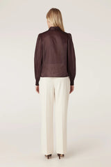 MIRAGE BLOUSE | Raisin