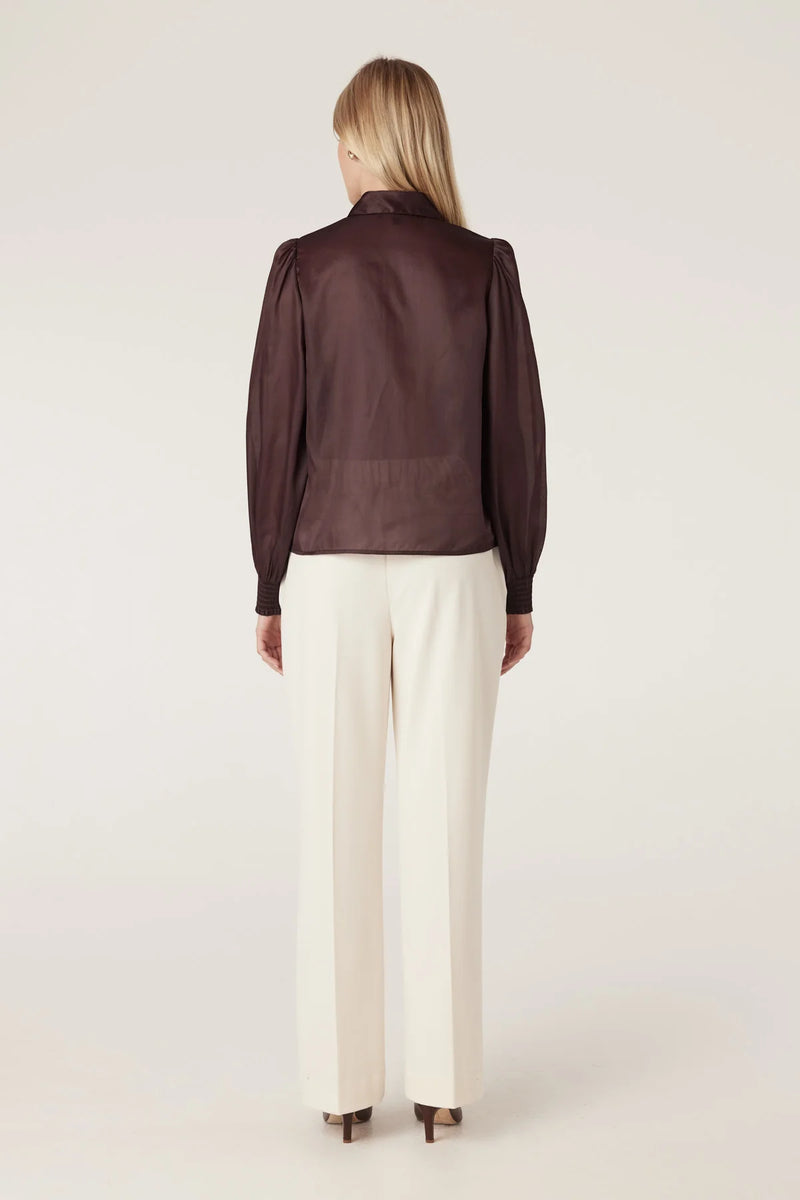 MIRAGE BLOUSE | Raisin