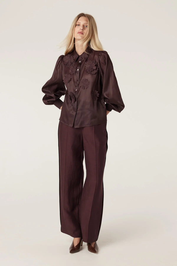 MIRAGE BLOUSE | Raisin