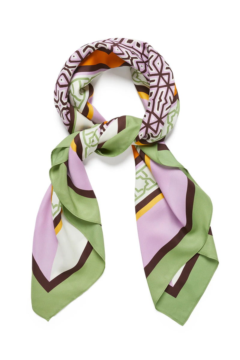 NOVA SCARF | Lattice Print