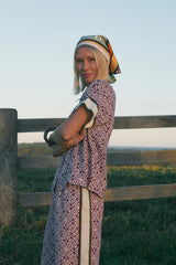NOVA SCARF | Lattice Print