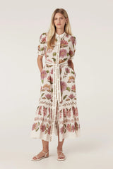 EVITA MAXI DRESS in Rosa Floral from Cable Melbourne