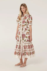 EVITA MAXI DRESS in Rosa Floral from Cable Melbourne