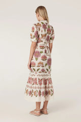 EVITA MAXI DRESS in Rosa Floral from Cable Melbourne