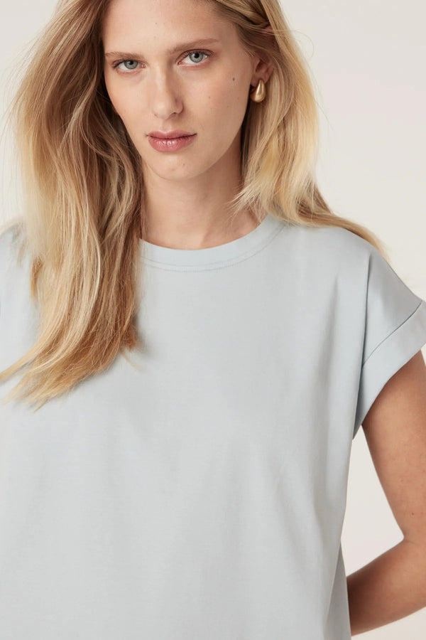 Pima Tee in Dusty Blue from Cable Melbourne