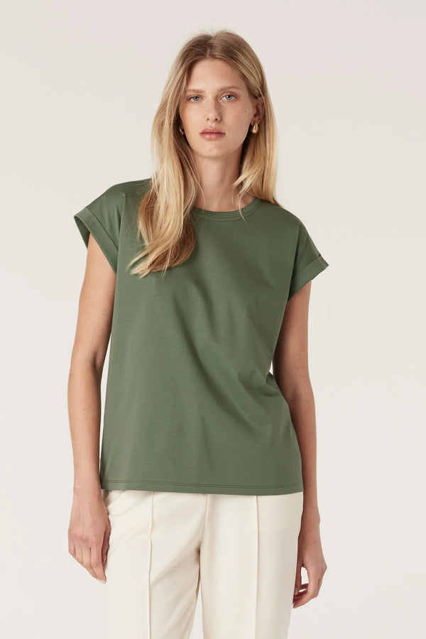 Pima Tee in Khaki from Cable Melbourne