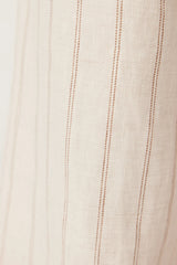 SAVANNAH LINEN PANT in Natural Stripe from Cable Melbourne