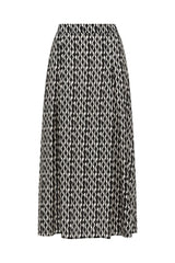 DRIFT LINEN SKIRT in Ripple Print from Cable Melbourne