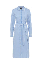 PORTSEA SHIRT DRESS in Blue Stripe from Cable Melbourne