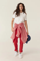 ALDO SATEEN PANT in Red from Cable Melbourne
