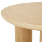 SEB ROUND COFFEE TABLE in OAK by GlobeWest at Darling & Domain