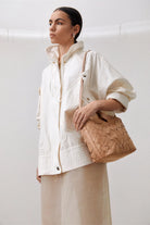 CABAS MINI in Toffee by Aleo