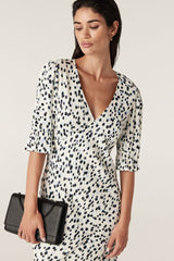 HAZE DRESS | Shadow Spot Print