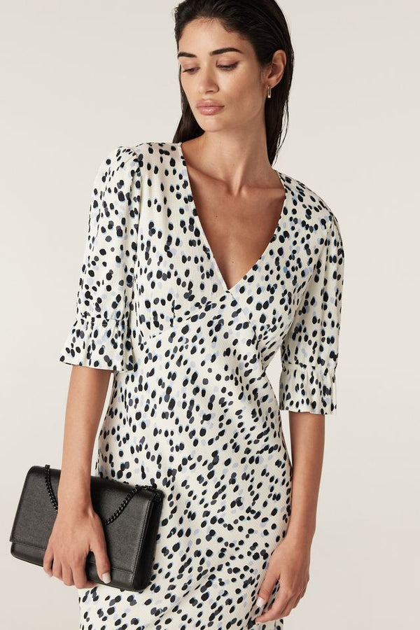 HAZE DRESS | Shadow Spot Print