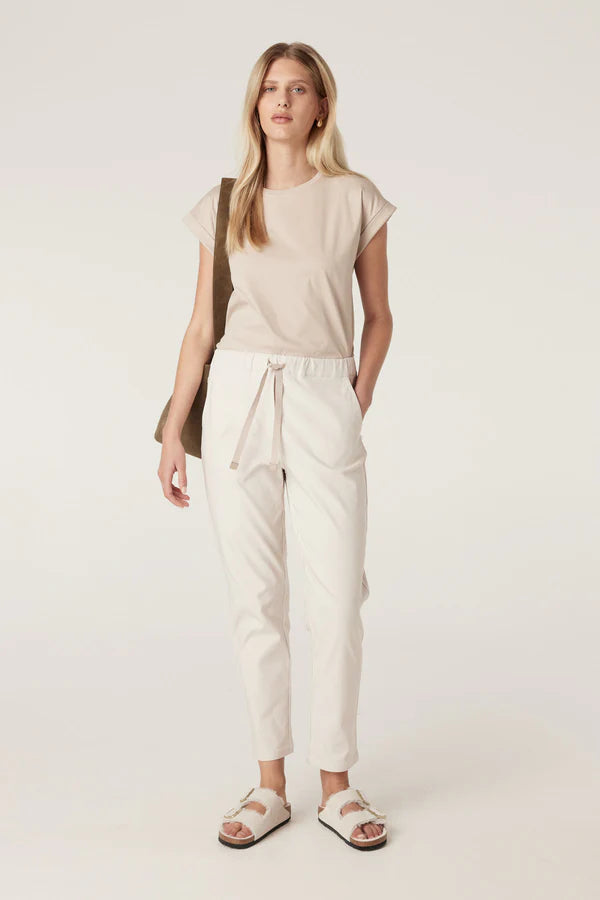 ZOE JOGGER | Parchment