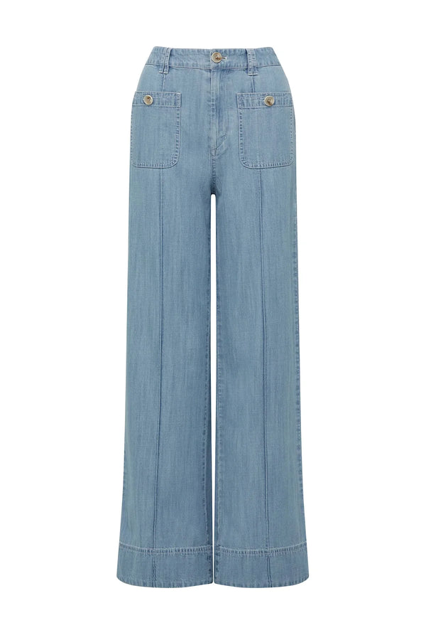 ELLIE PANT | Chambray