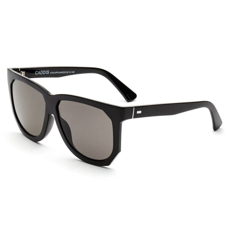 CADDIS SUNGLASSES IL-MARE in Polished Black Tide