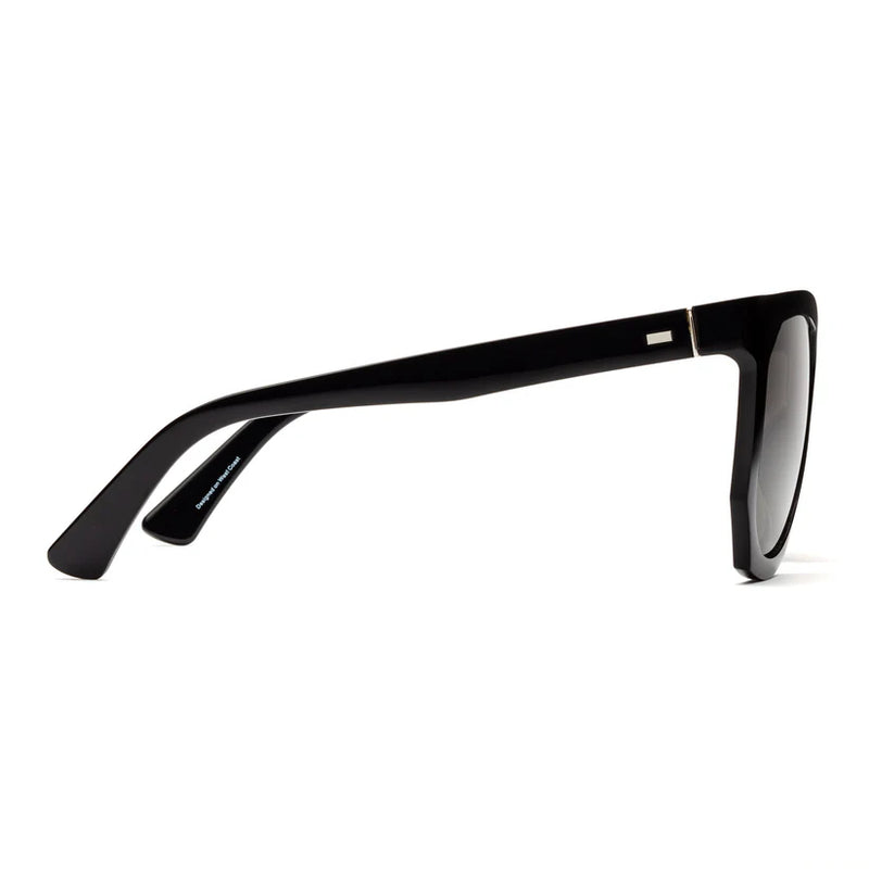 CADDIS SUNGLASSES IL-MARE in Polished Black Tide