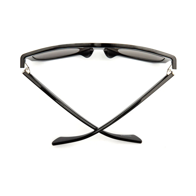 CADDIS SUNGLASSES IL-MARE in Polished Black Tide