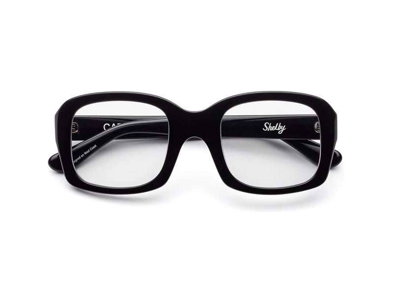 CADDIS READERS SHELBY in Polished Black from Caddis Eye Appliances
