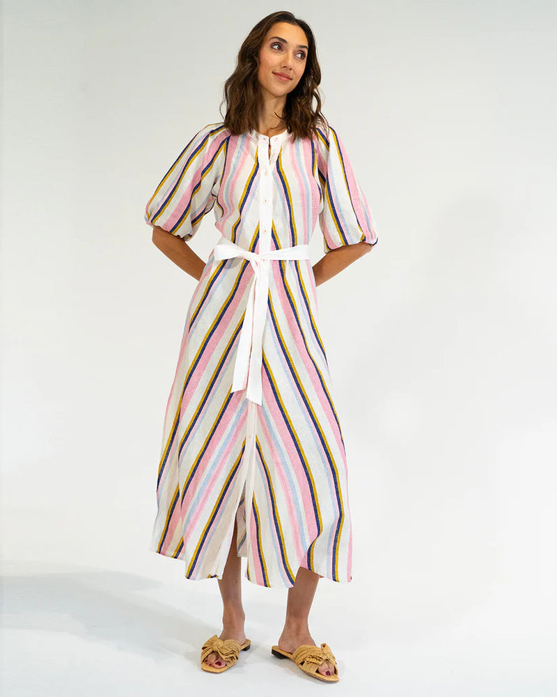 CANNON DRESS in Catalina Stripe by Elms and King