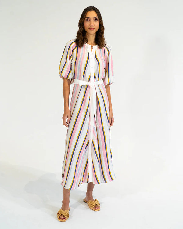 CANNON DRESS in Catalina Stripe by Elms and King