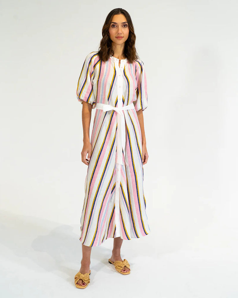 CANNON DRESS in Catalina Stripe by Elms and King