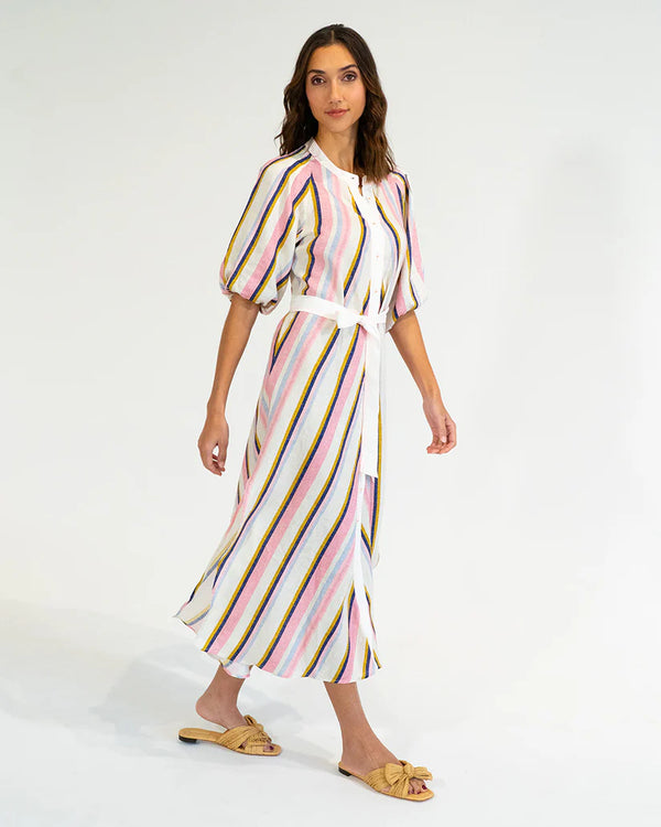 CANNON DRESS in Catalina Stripe by Elms and King