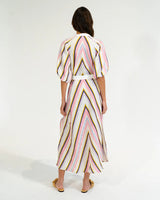 CANNON DRESS in Catalina Stripe by Elms and King