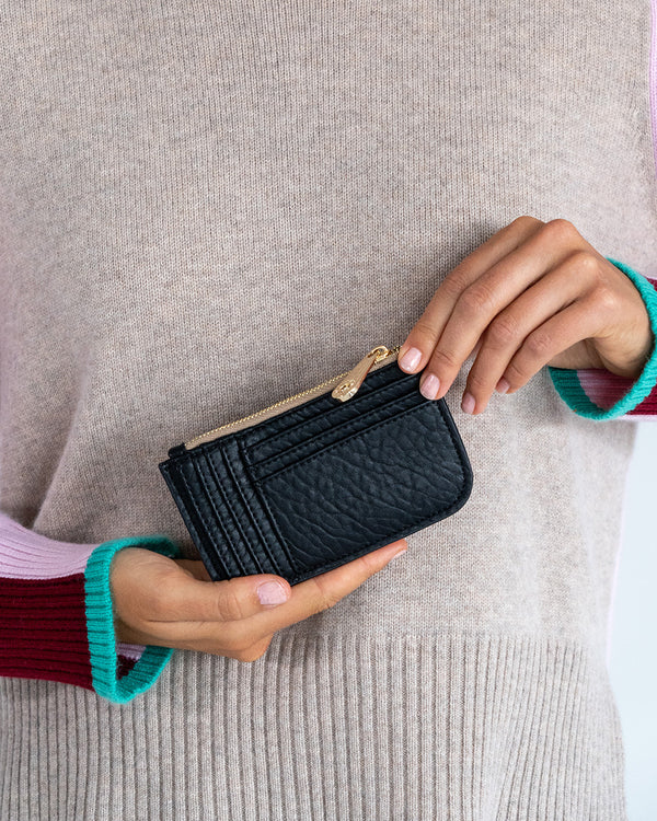 CENTRO WALLET in Black by Elms and King