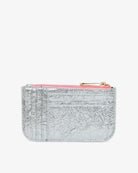 CENTRO WALLET in Silver Crinkle by Elms and King