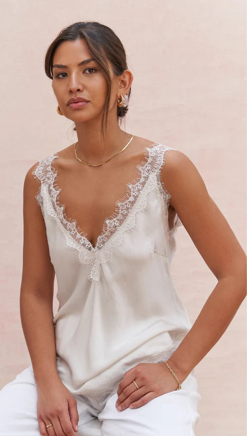 SOLANGE CAMISOLE | Moonbeam - Darling & Domain