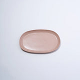 Cloud Oval Plate Medium in Icy Pink