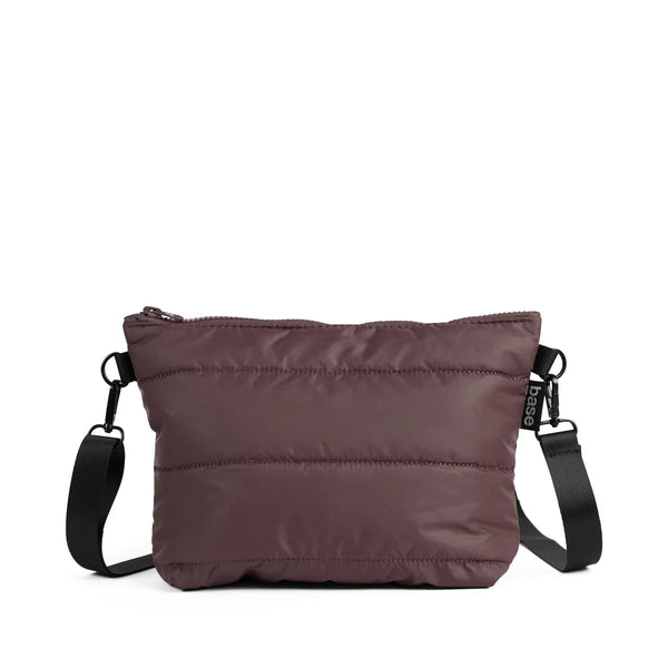CLOUD STASH BASE CROSSBODY BAG in Chocolate by Base Supply