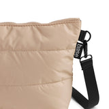 Base Supply Co Cloud Stash Base Crossbody Bag in Sand