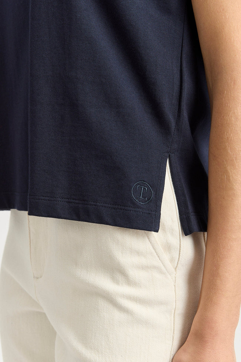 CREW NECK TANK | Navy
