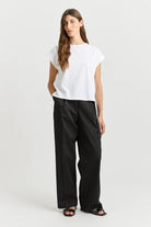 CREW NECK TANK | White - Darling & Domain