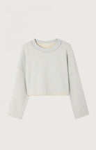 DANTOWN SWEATSHIRT DAN03AE in Sky Blue Melange by American Vintage