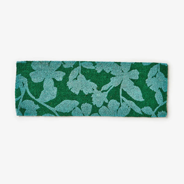DOOR MAT in Cosmos Blue Green Long from Bonnie and Neil