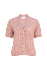 DAISY CARDIGAN in Pink Twist from Maxted