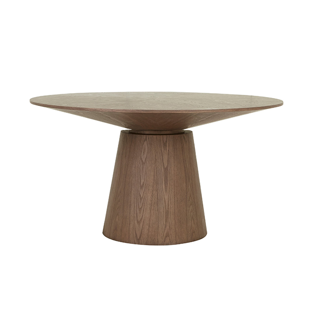 CLASSIQUE ROUND DINING TABLE 4 Seater in SMOKED ASH by GlobeWest at Darling & Domain