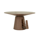 CLASSIQUE ROUND DINING TABLE 4 Seater in SMOKED ASH by GlobeWest at Darling & Domain