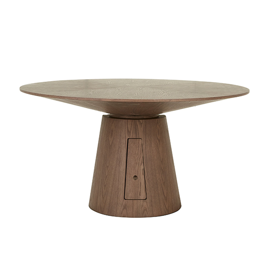 CLASSIQUE ROUND DINING TABLE 4 Seater in SMOKED ASH by GlobeWest at Darling & Domain