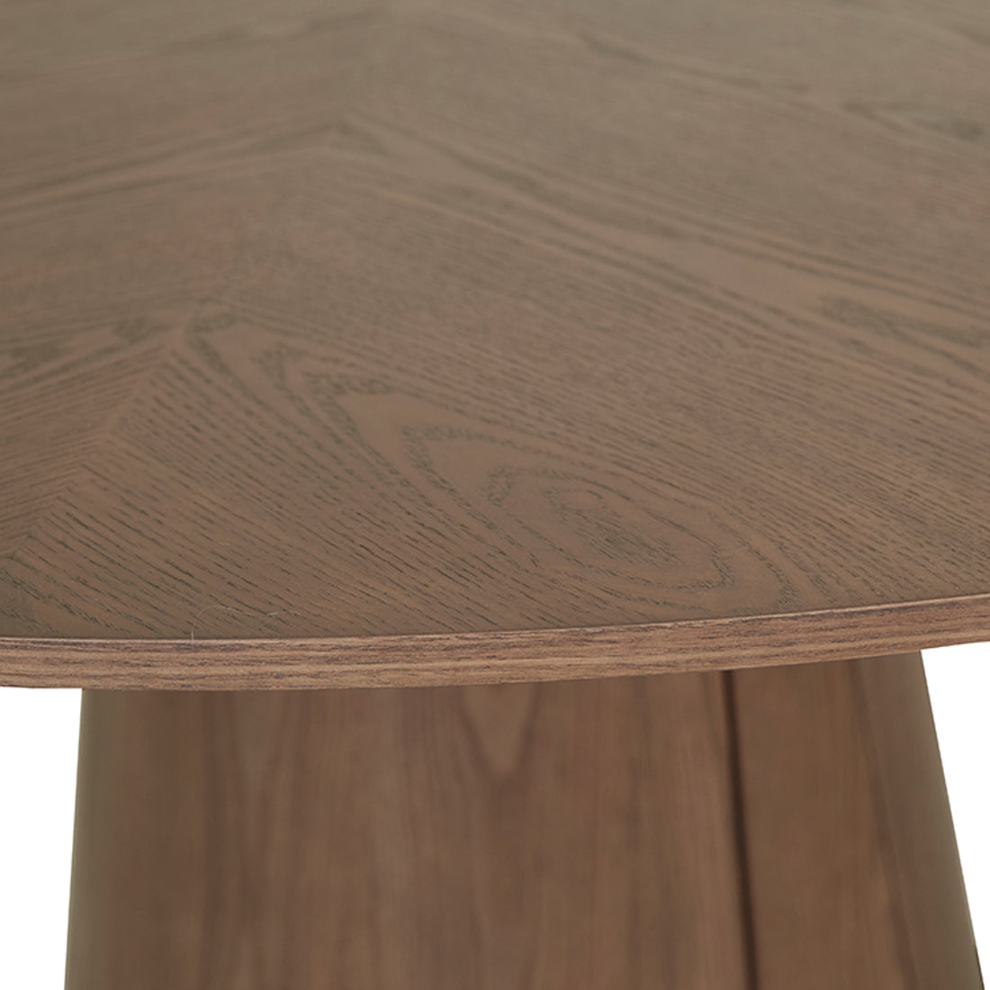 CLASSIQUE ROUND DINING TABLE 4 Seater in SMOKED ASH by GlobeWest at Darling & Domain