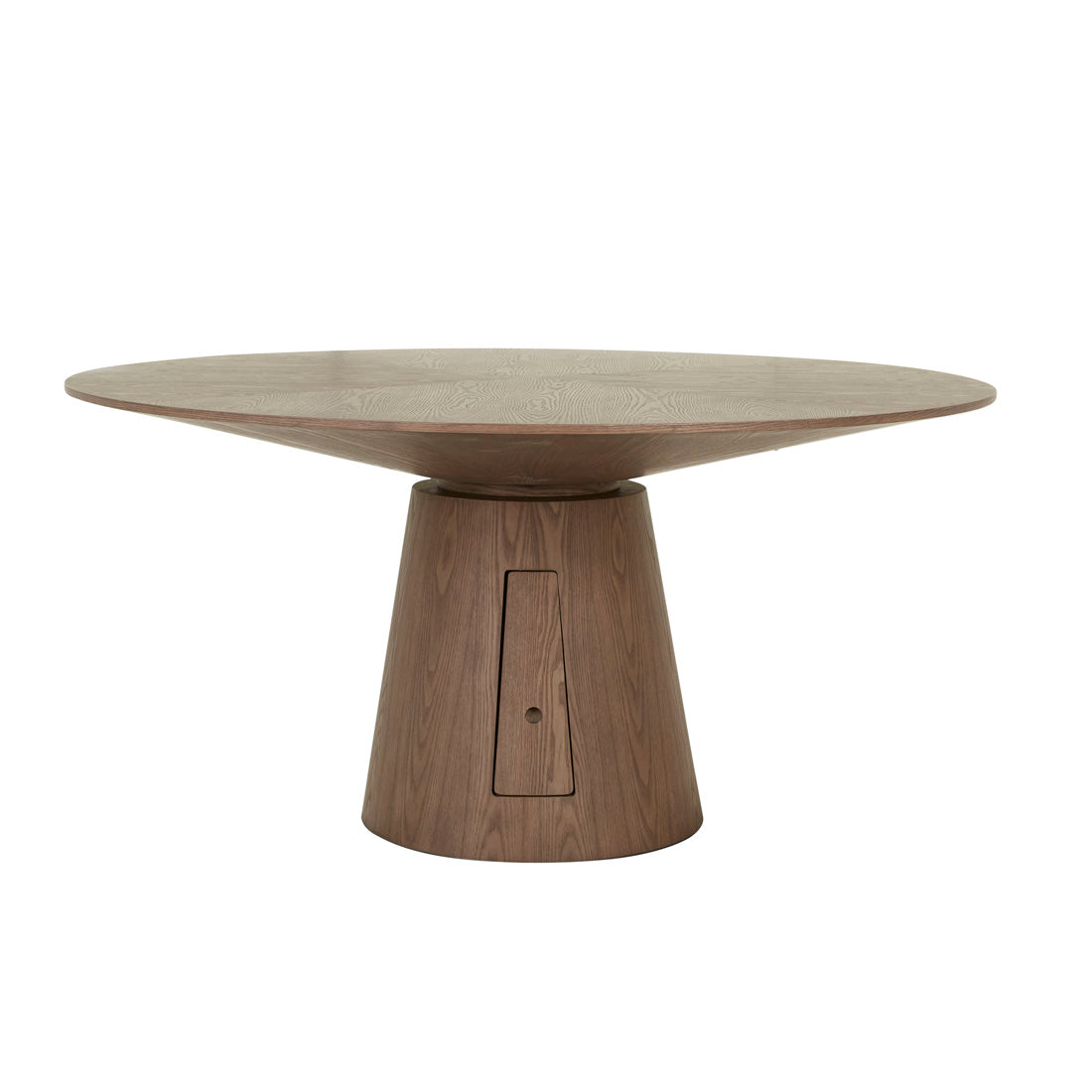 CLASSIQUE ROUND DINING TABLE 6 Seater in SMOKED ASH by GlobeWest at Darling & Domain